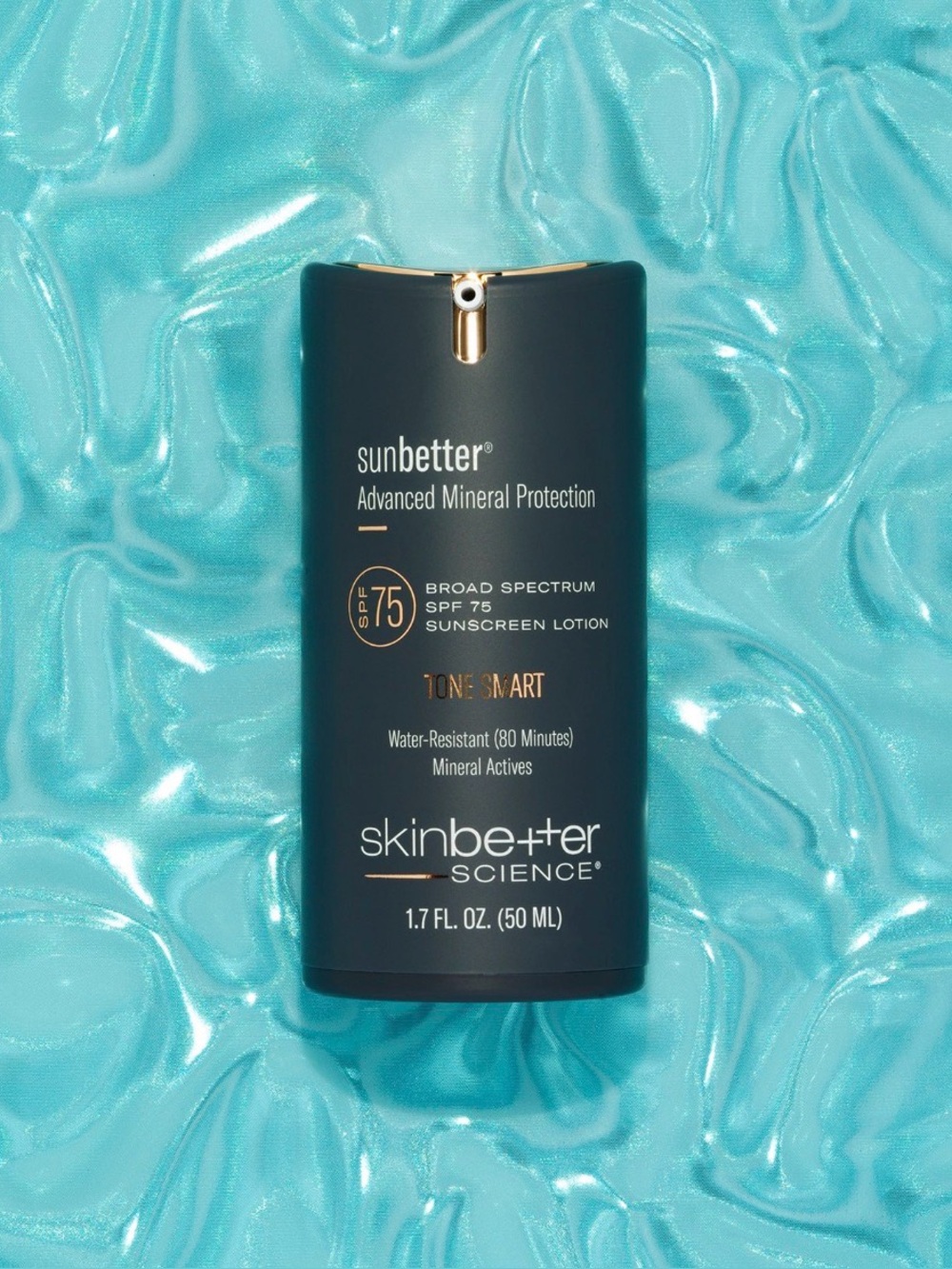 SKINBETTER SCIENCE SUNBETTER TONE SMART SPF 75 SUNSCREEN LOTION